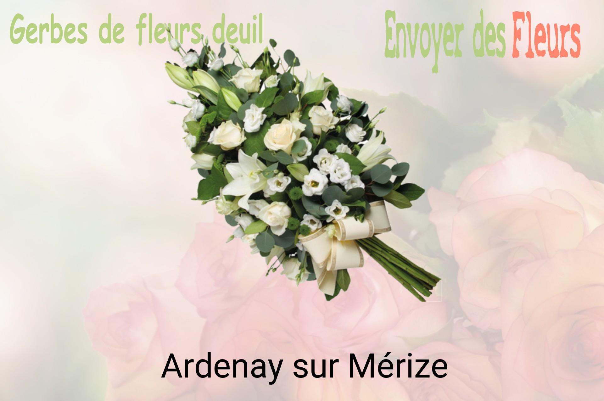 Gerbe de fleurs de deuil livrée à Ardenay-sur-Mérize