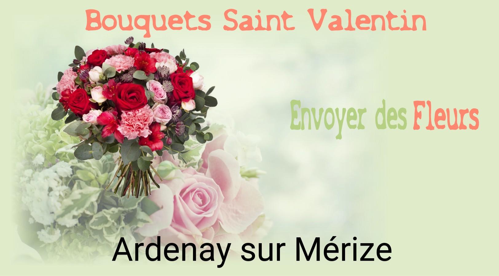 Roses de Saint-Valentin livrées à Ardenay-sur-Mérize